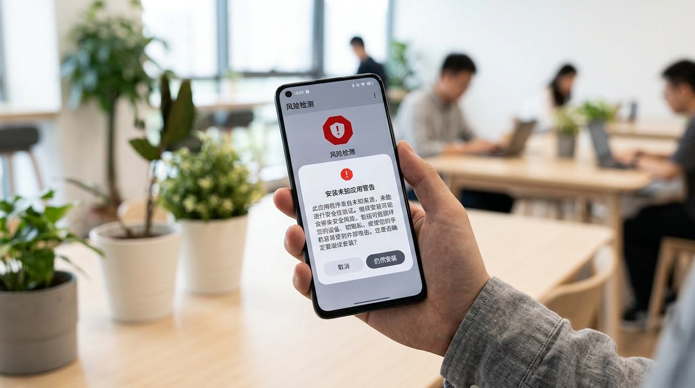 获取易翻译无广告版本的常见安全警告提示